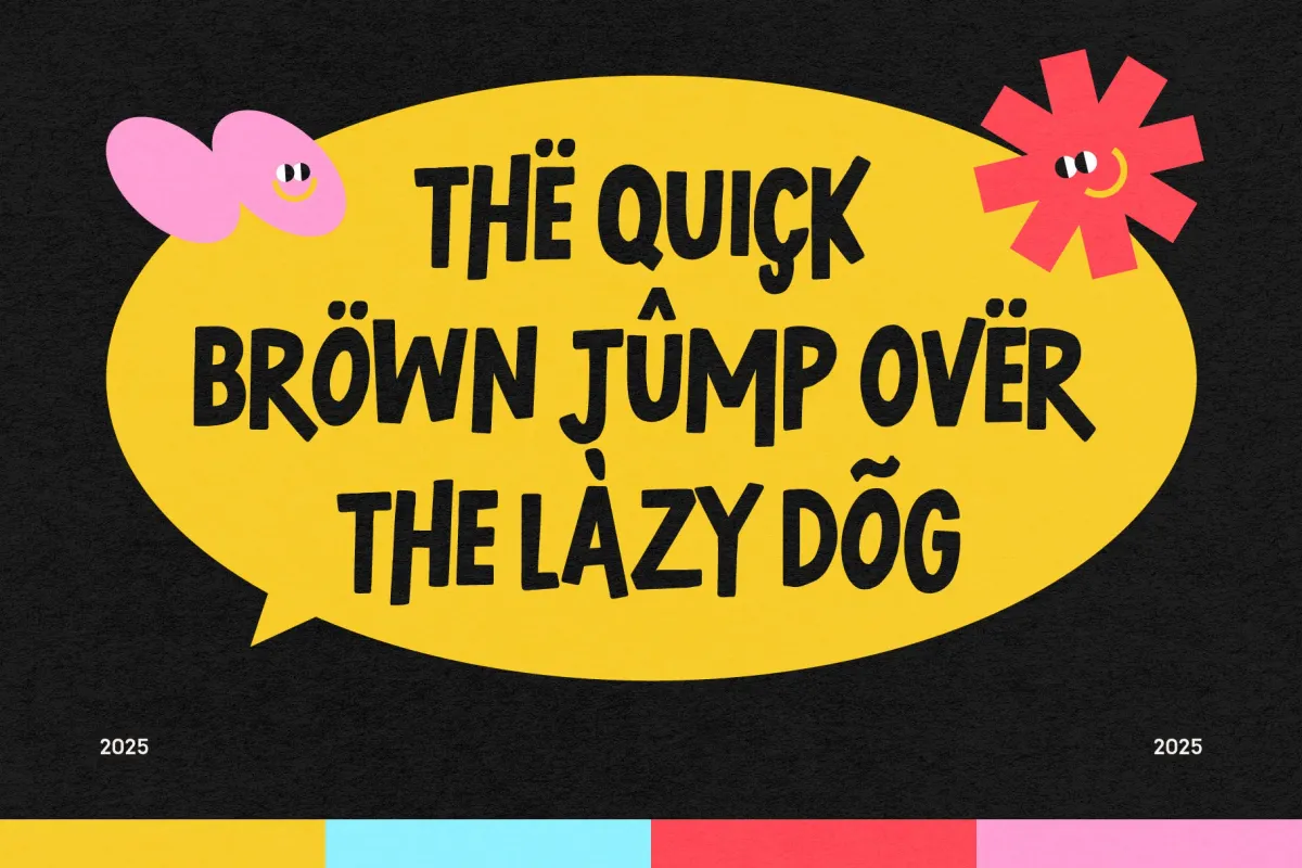 Squibloop Bouncy Sans Serif Font