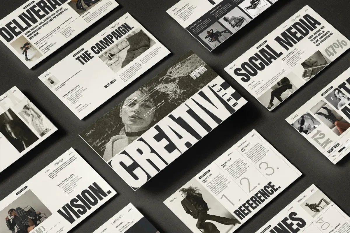 Branding Strategy Presentation Template
