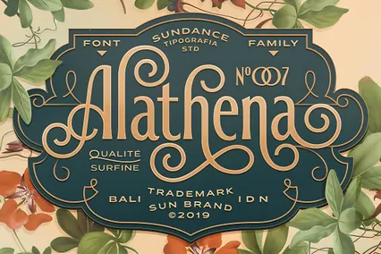 Alathena Font Family