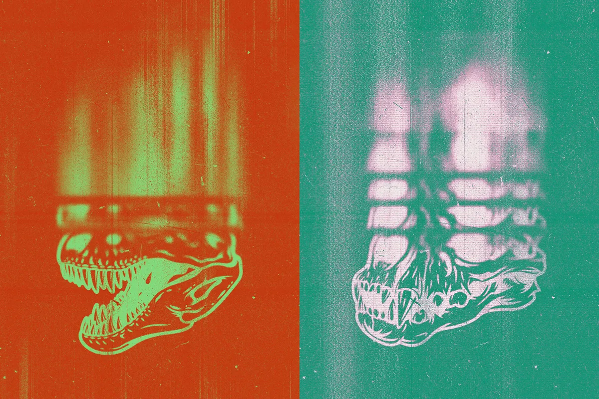 Printed Mess Text & Logo Effects Collection