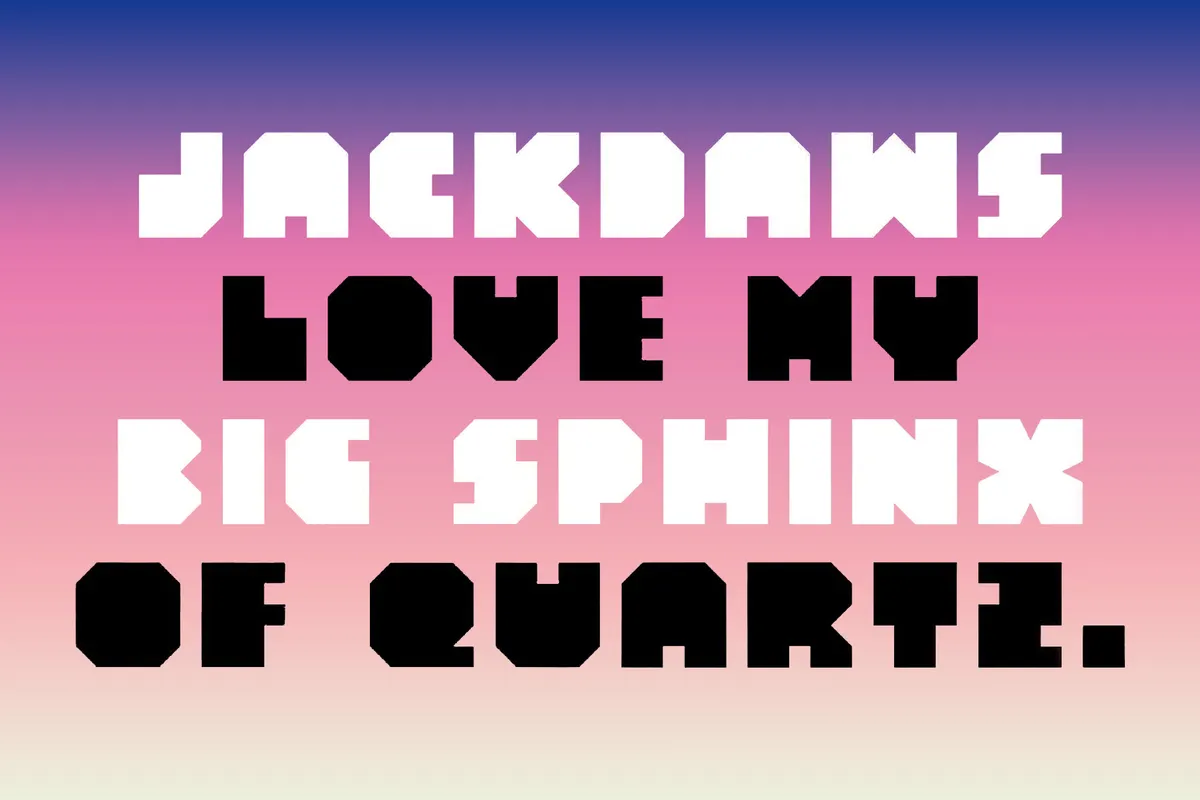 Blaec Font Family