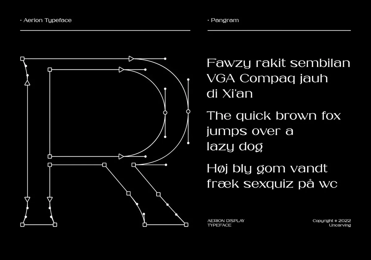 Aerion — Display Serif