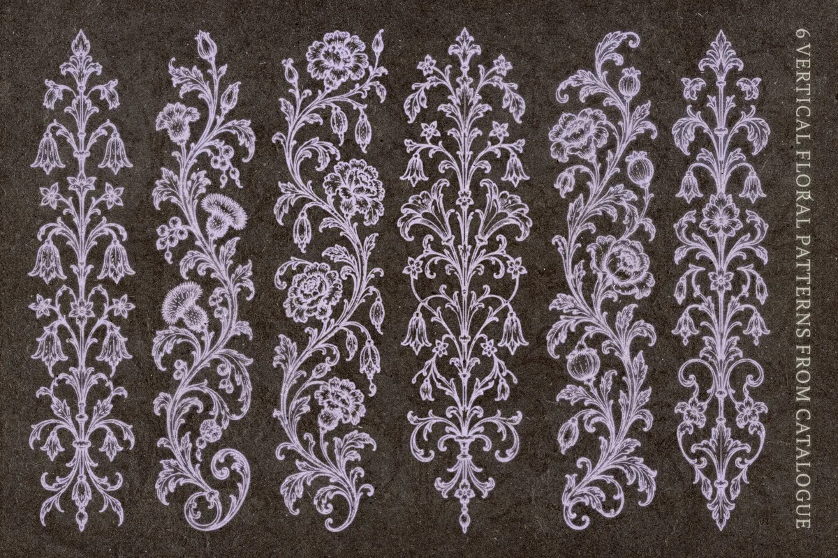 Floral Gothic Ornaments