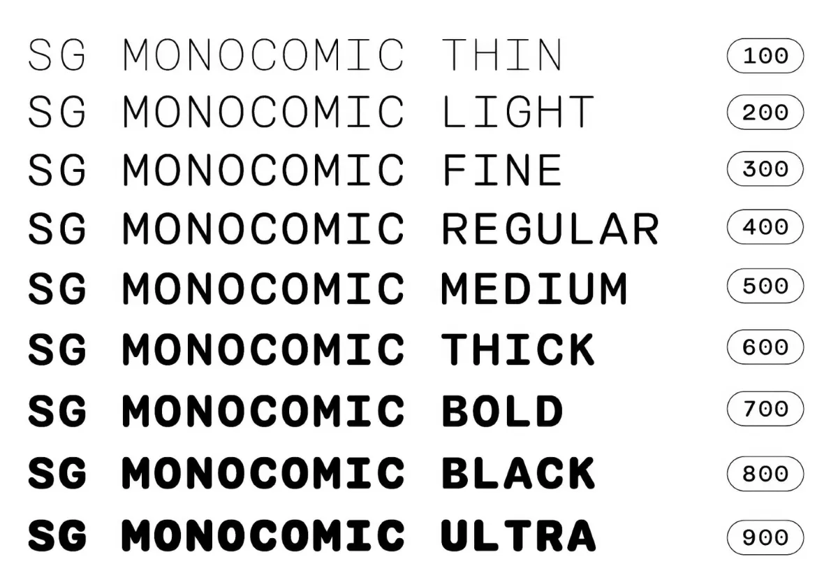 SG MONOCOMIC