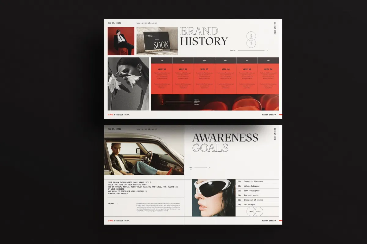 Brand Strategy Presentation Template