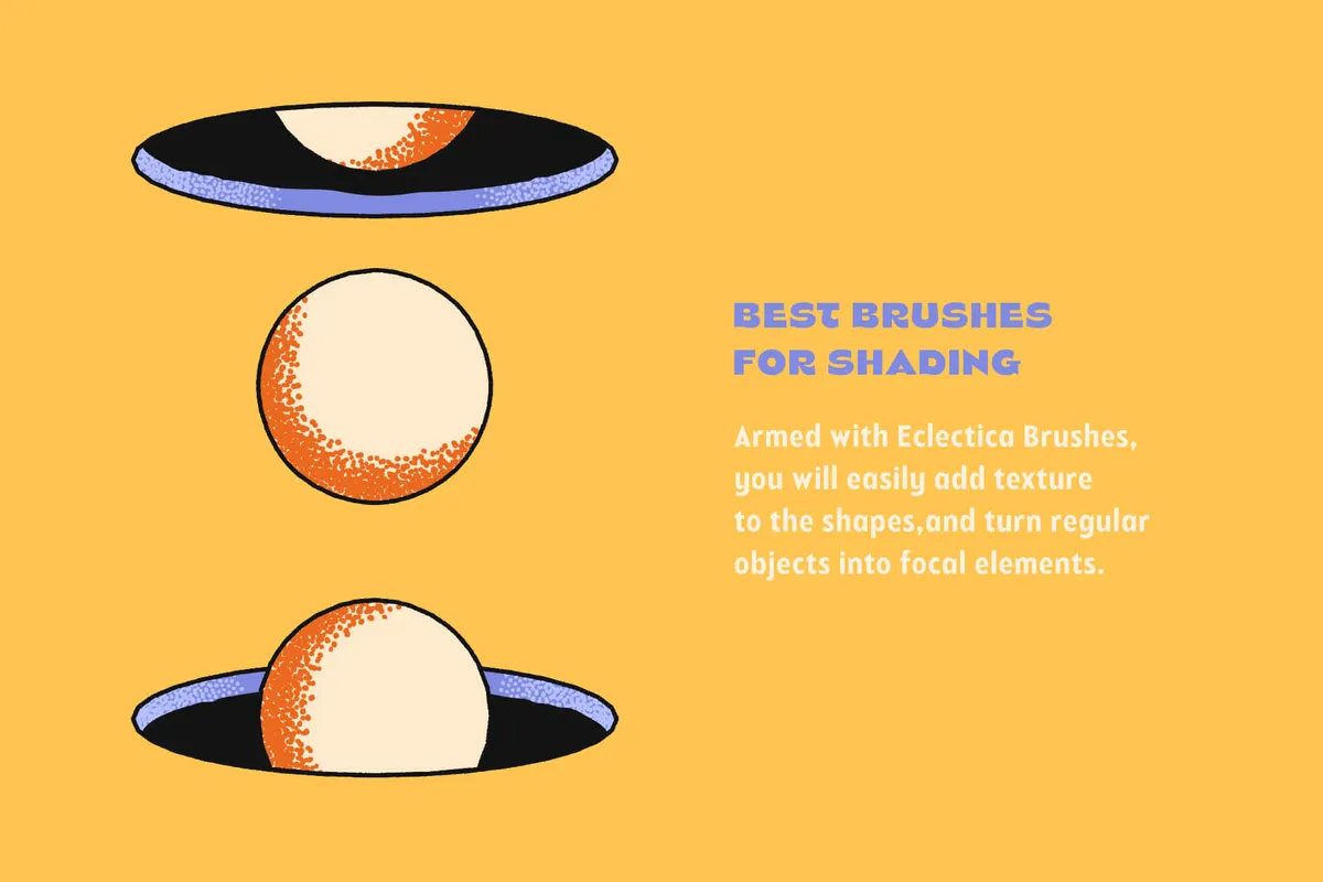Eclectica Stipple Affinity Designer Brushes