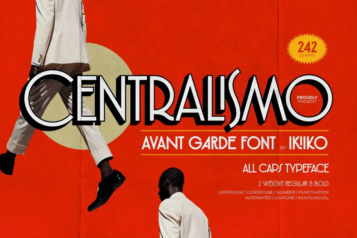 Centralismo: Avant Garde Font