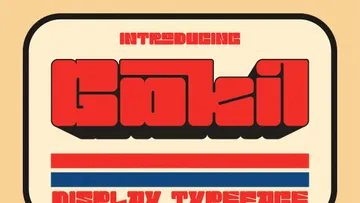 Gokil — Retro Display Font