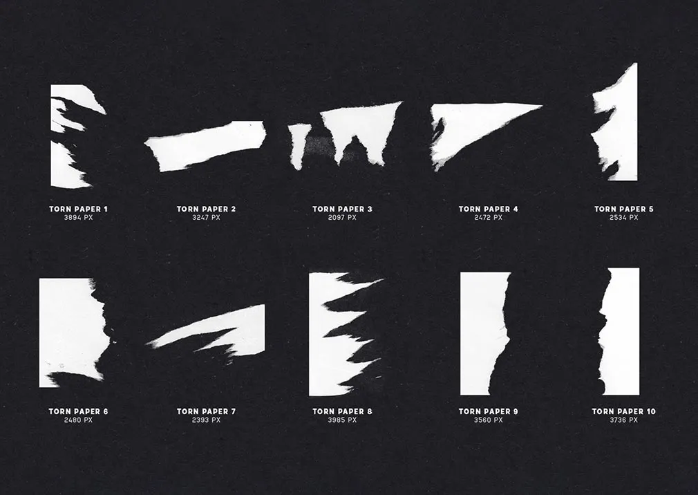 Glued Poster Templates