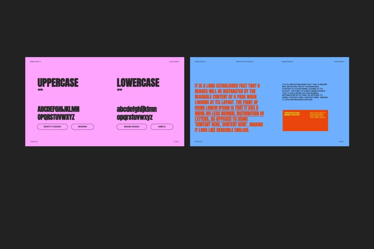 Keynote - Monalisa Brand Strategy Template