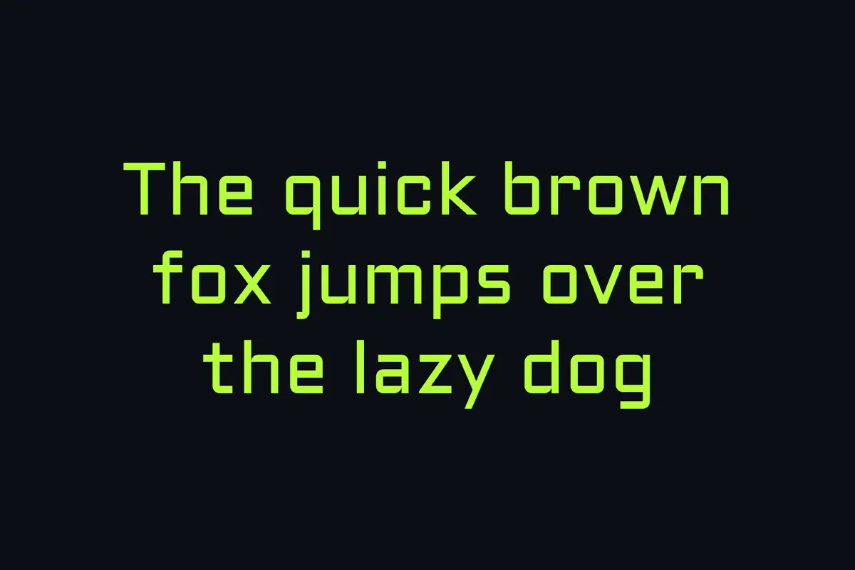 Aldrich Techno Sans