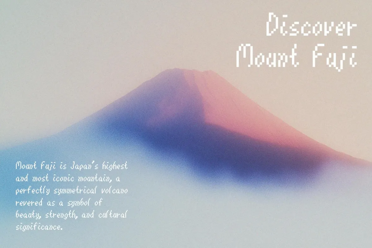 Hikari Byte - Japanese Inspired Pixel Font