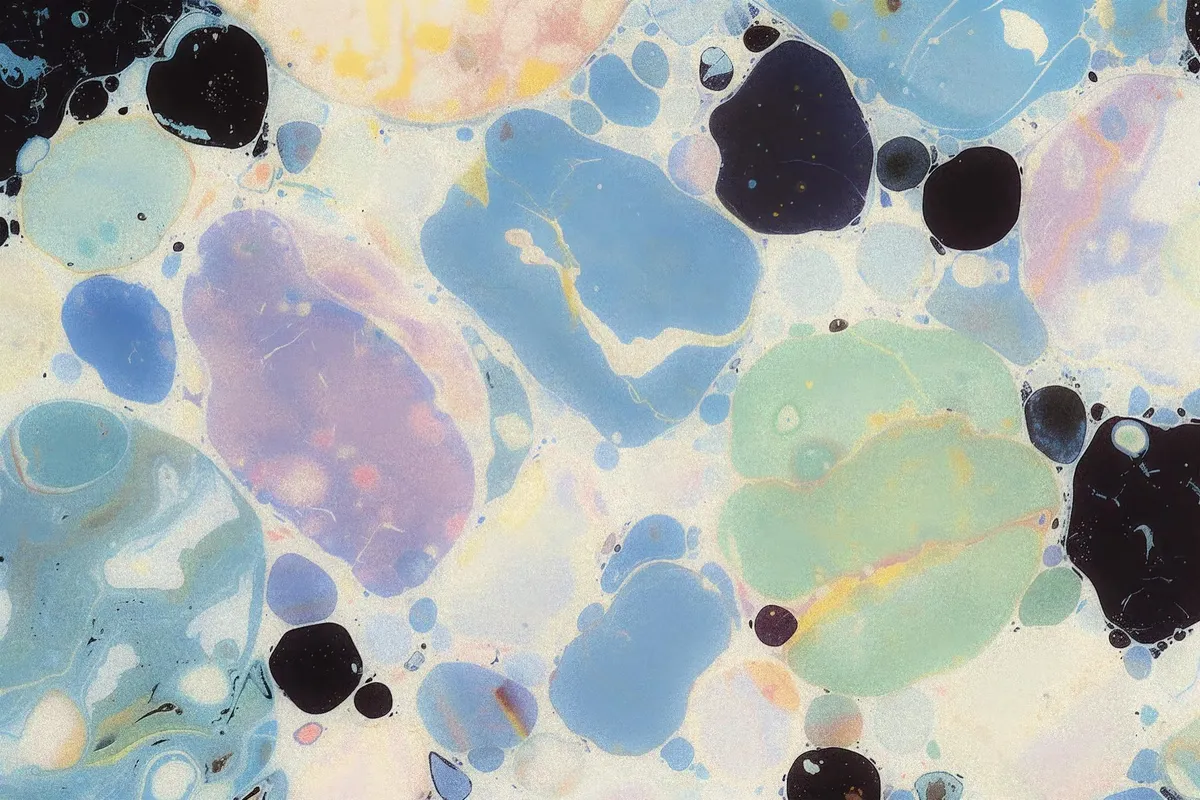 Oil & Water: Abstract Liquid Texture Backgrounds