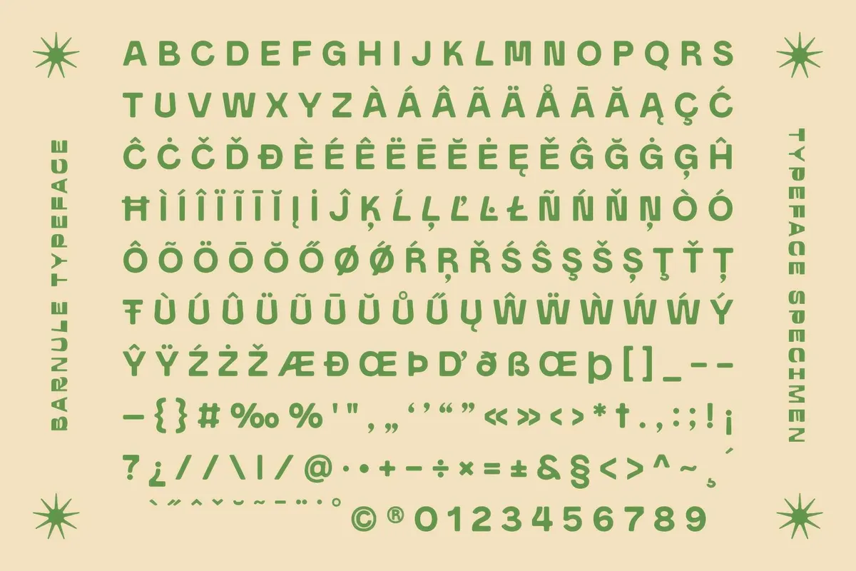 Barnule & Mauren — Western Font Duo