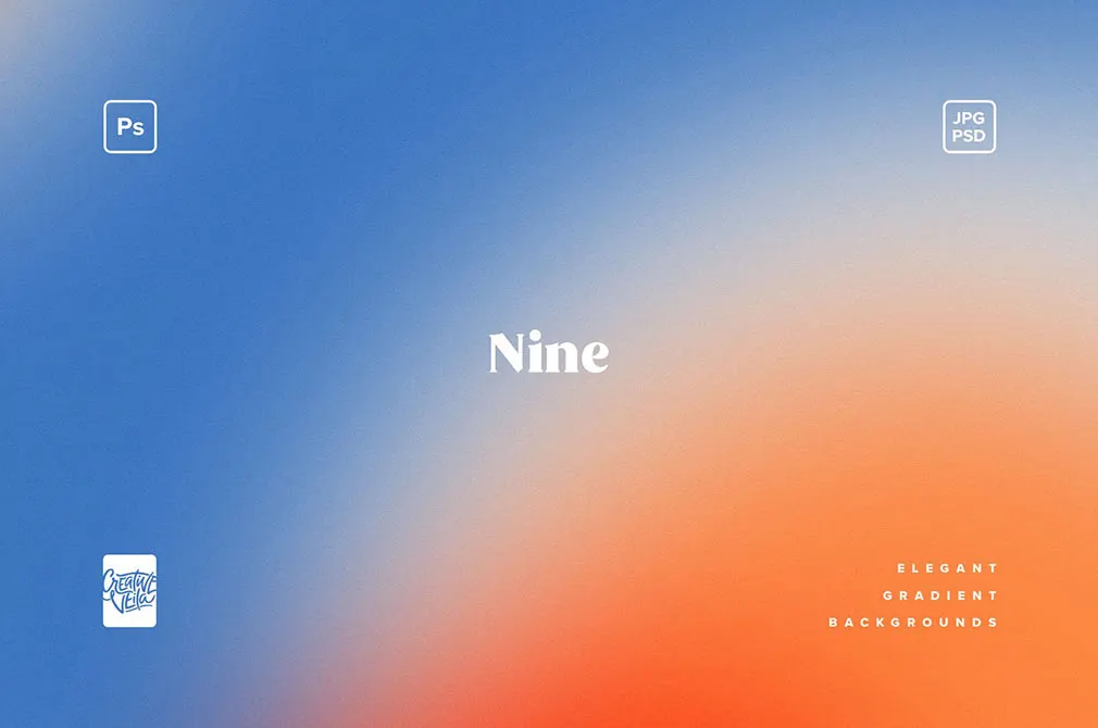 Elegant Gradient Texture Backgrounds