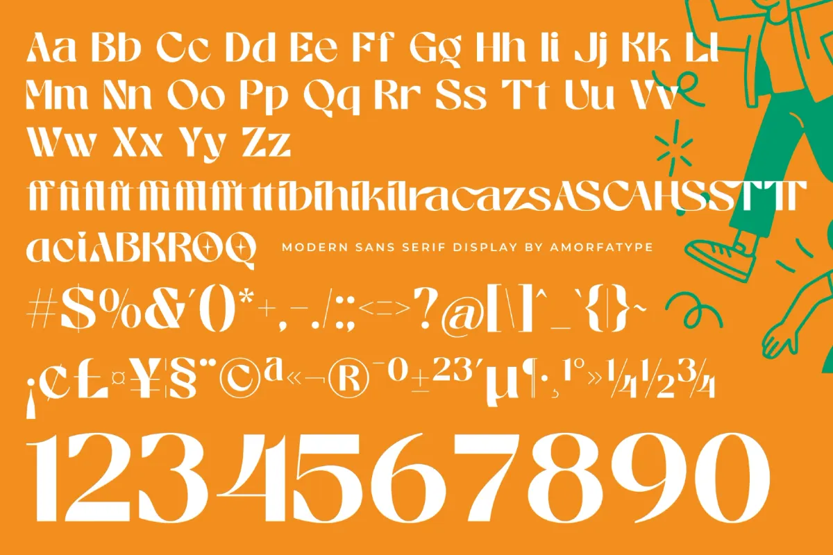 Brigsa - Bold High-Contrast Display Font