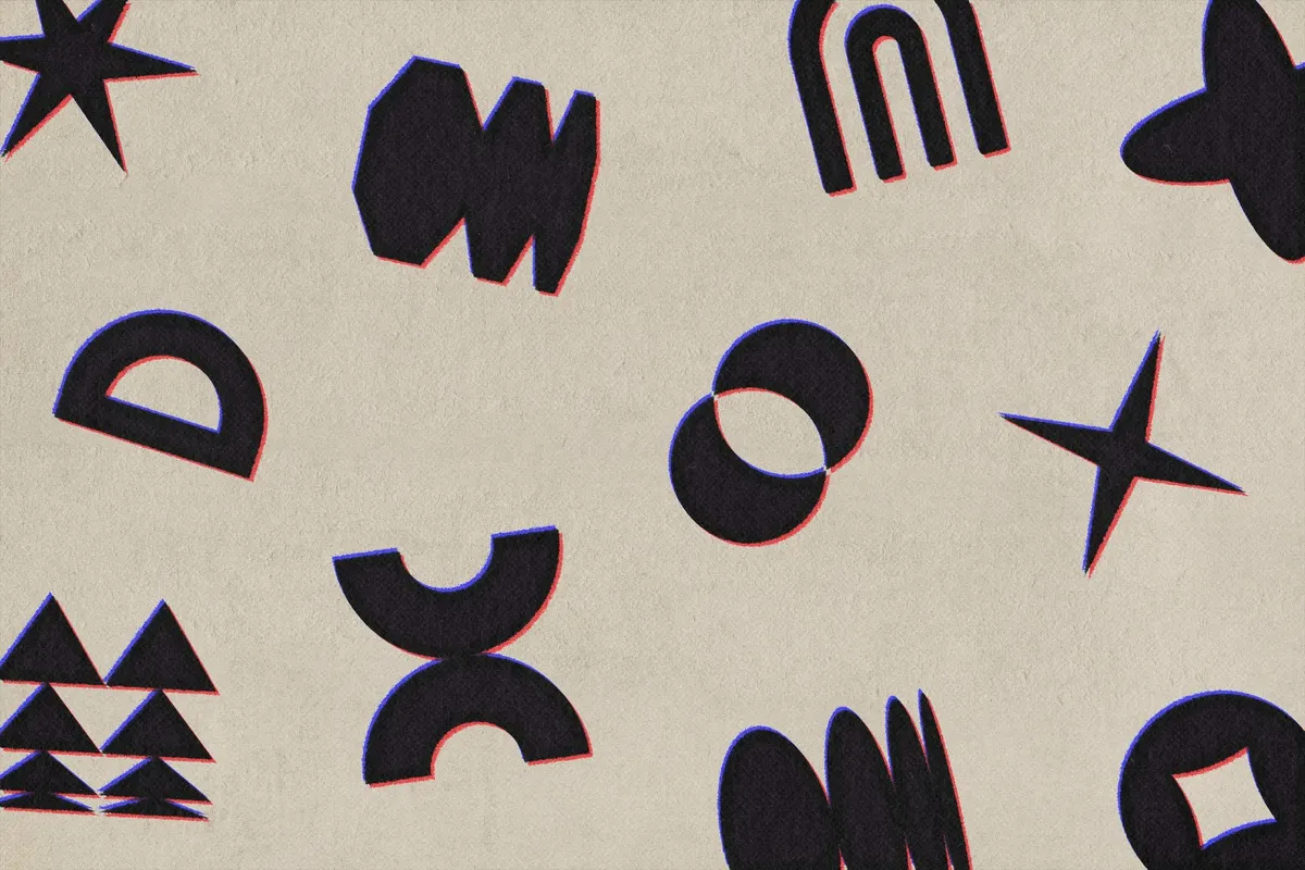 Brutalist Vector Shapes
