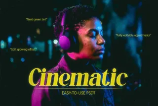 Cinematic Soft Glow Photo Effect