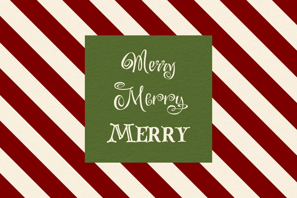 Festive — Free Script Font with Ornaments