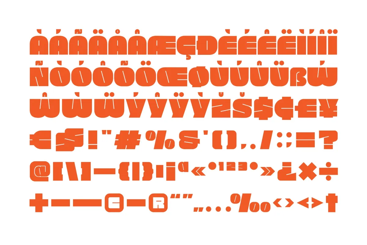Yourbold - Bold Display Font