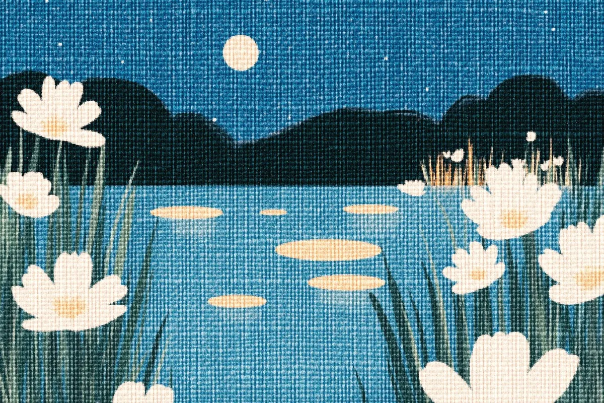 Embroidery Texture Photo Effect