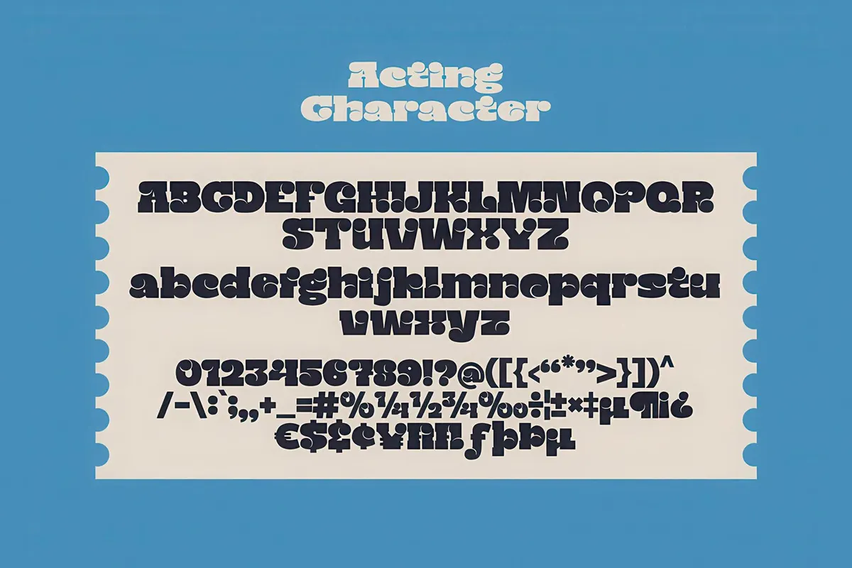Acting - Slab Rounded Family