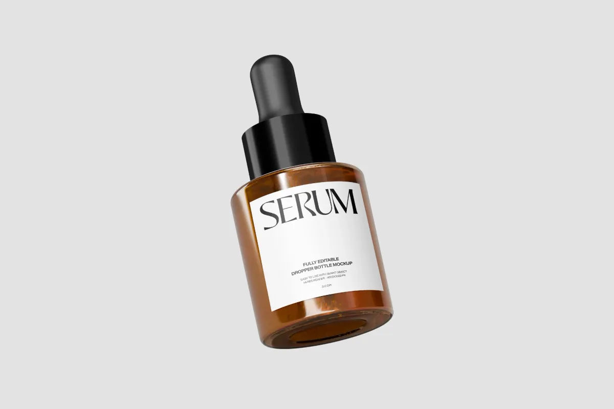 Dropper Bottle Mockup