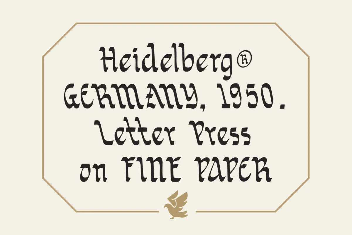 Sortvane - Handcrafted Blackletter Display Font