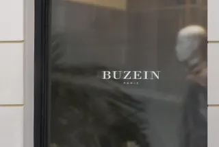 Logo Mockup Window Sign Fashion Store