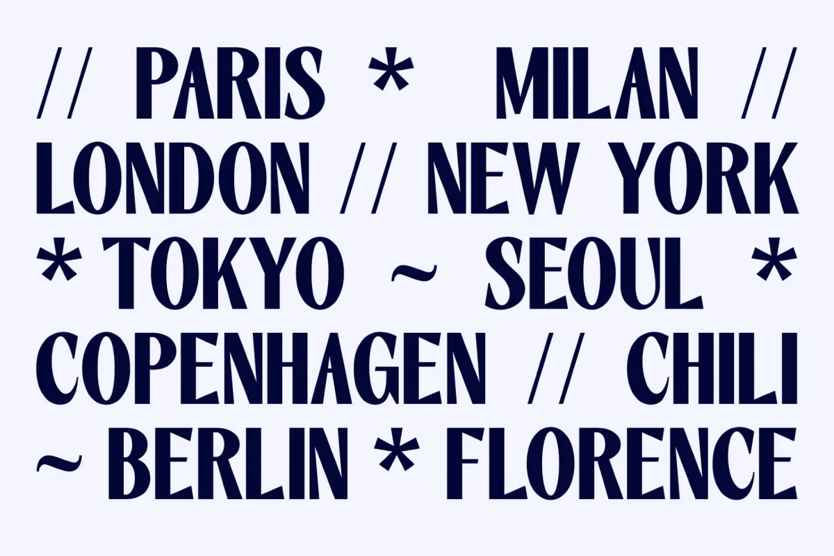 Slicer – Condensed Sans Serif Font Family
