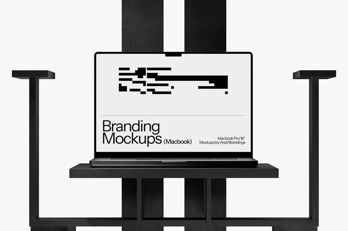 Minimal Macbook Pro Mockup