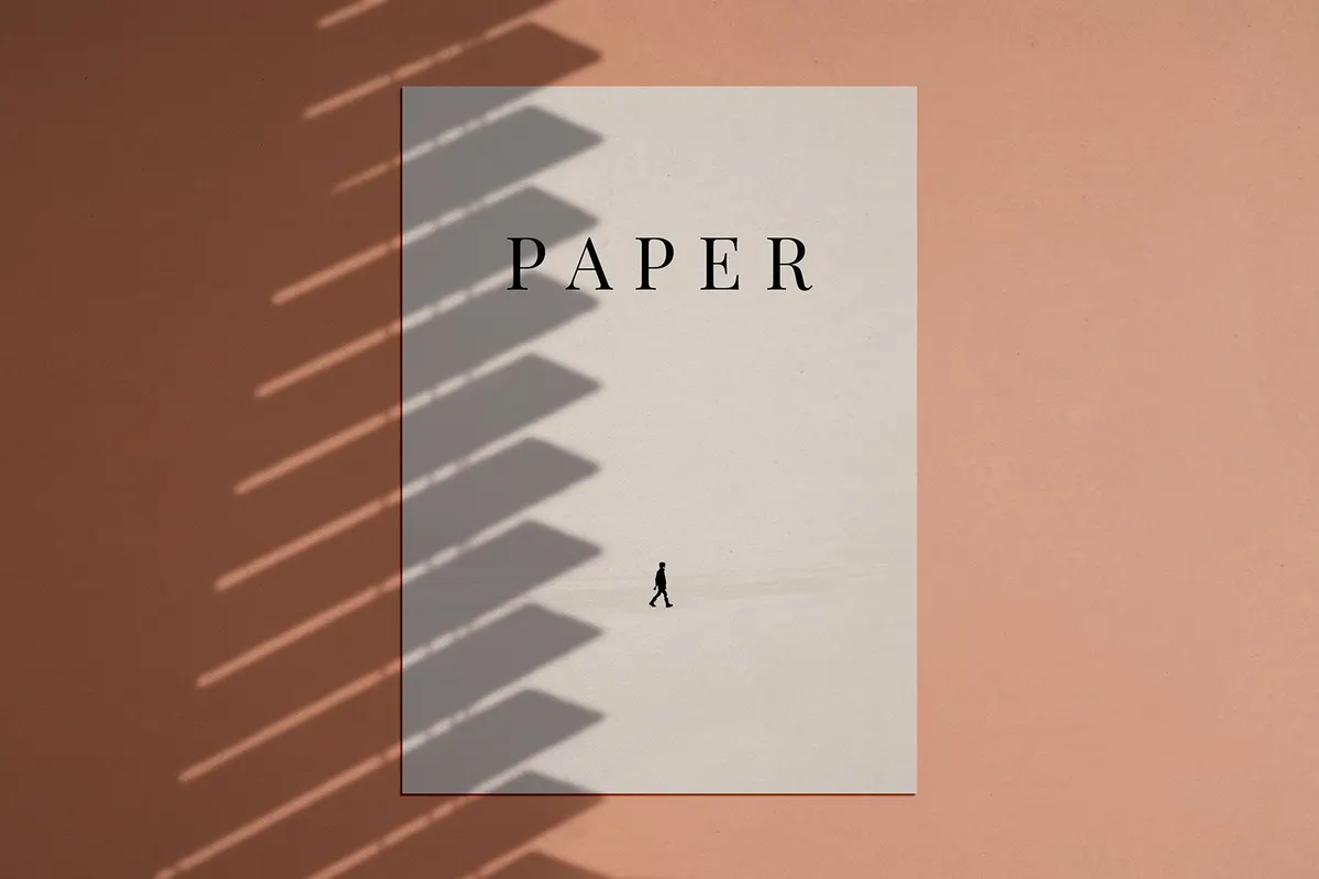 Verdura Stationery Shadow Mockups