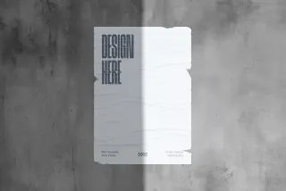 Rugged Wall Poster Mockup
