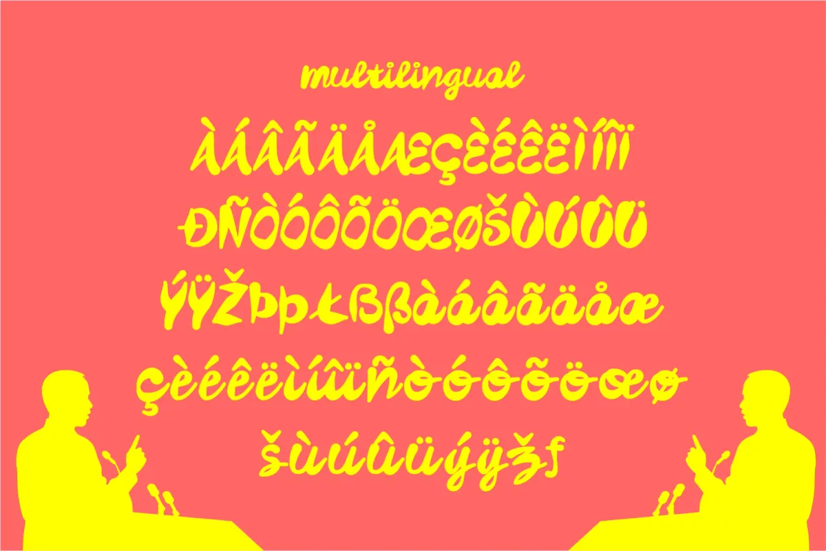 Oslo Gank - Handwritten Brush Script Font