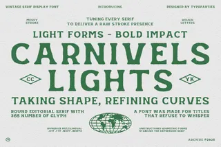 Carnivels Lights - Display Serif