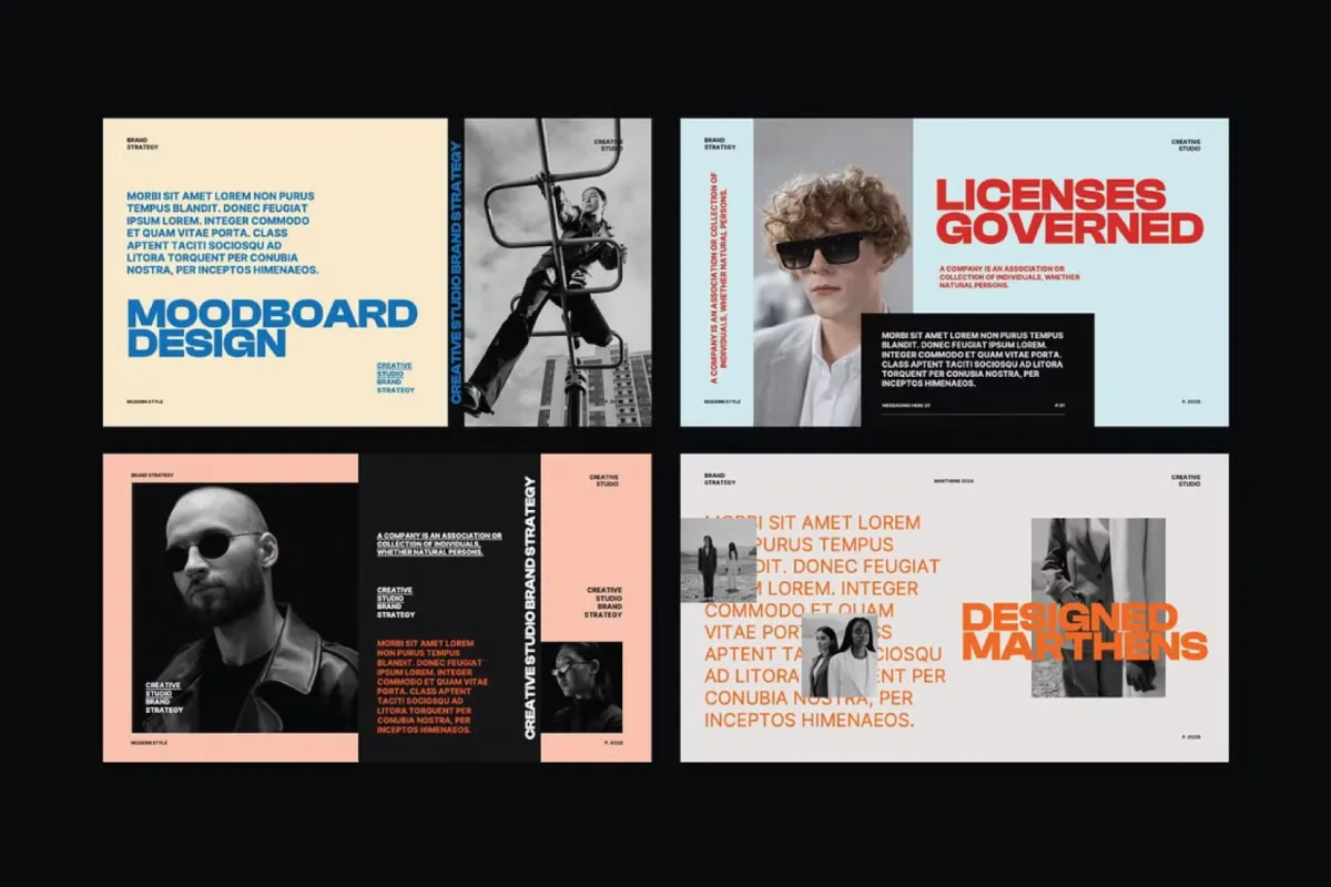 Marthens - Brand Strategy Google Slides Template