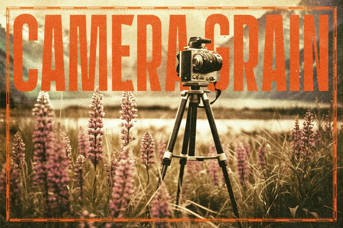 Camera Grain Tint Photo Effect