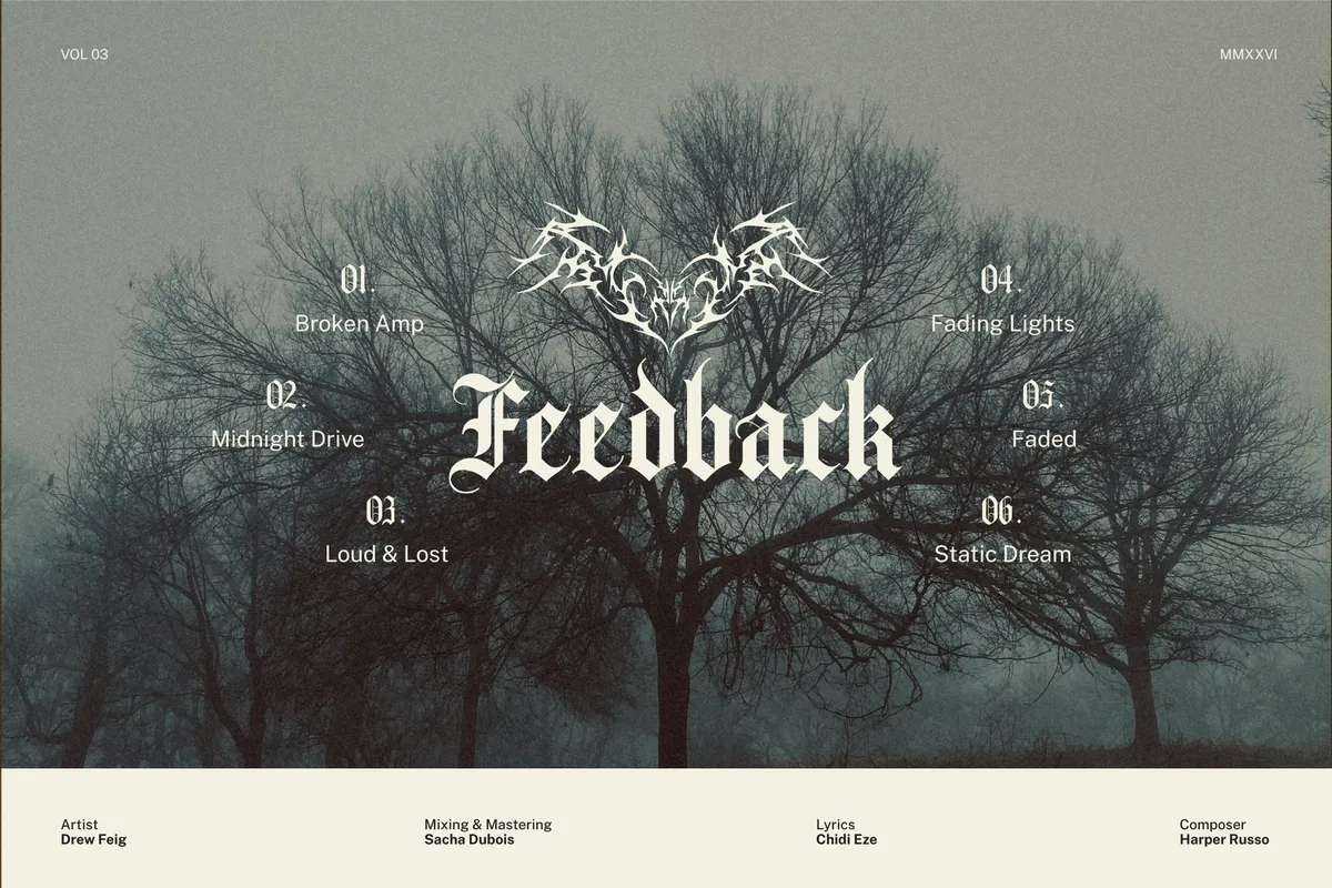 Thornville - Ornamental Blackletter Font