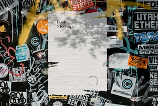 Torn Poster Mockup Scenes