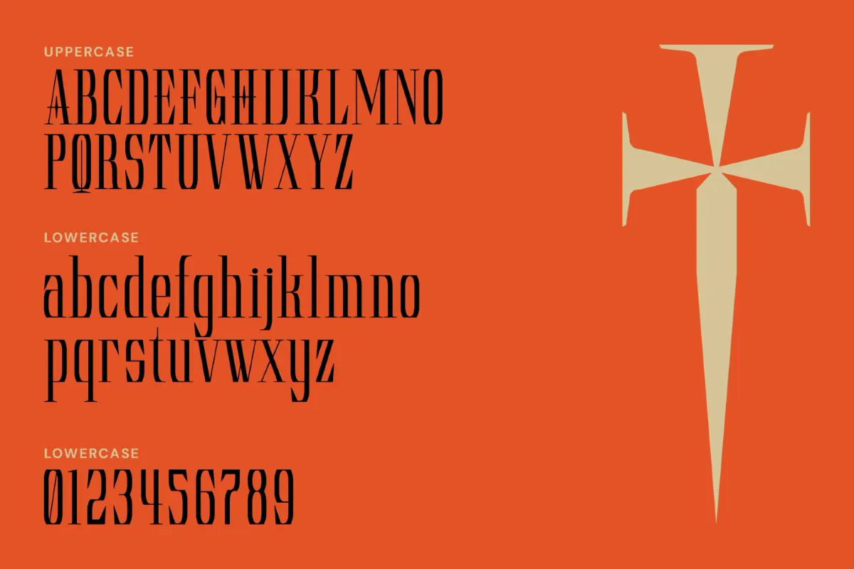 Theome - Gothic Serif Display Font