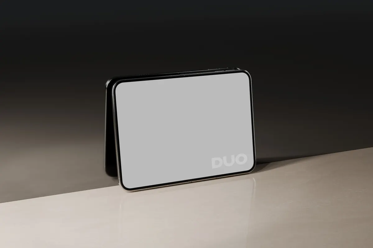 Folded iPhone Duo Mockups