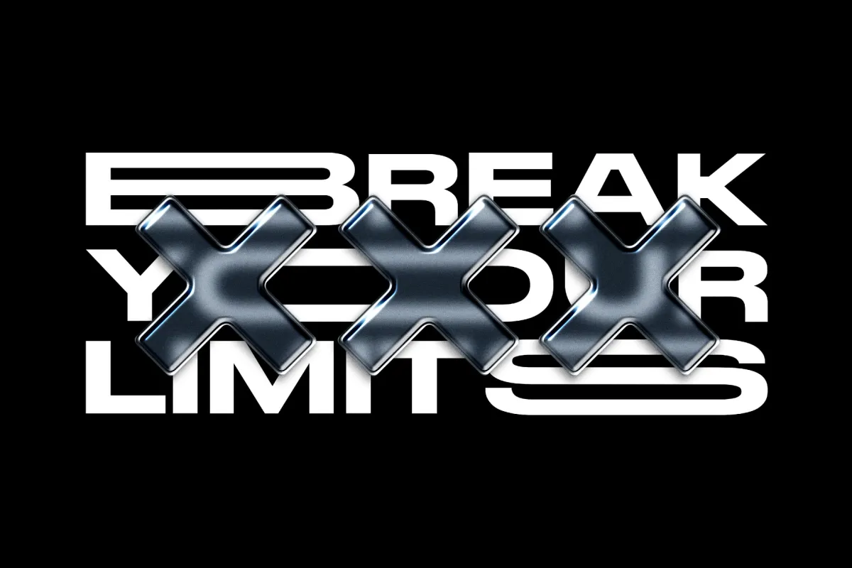 Glass Text & Logo Effect