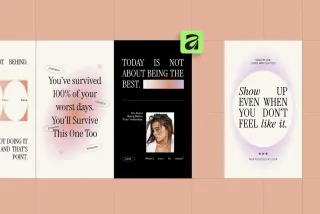 Motivational Quotes Instagram Affinity Template