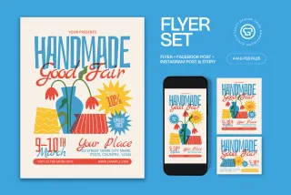 Handmade Goods Fair Flyer