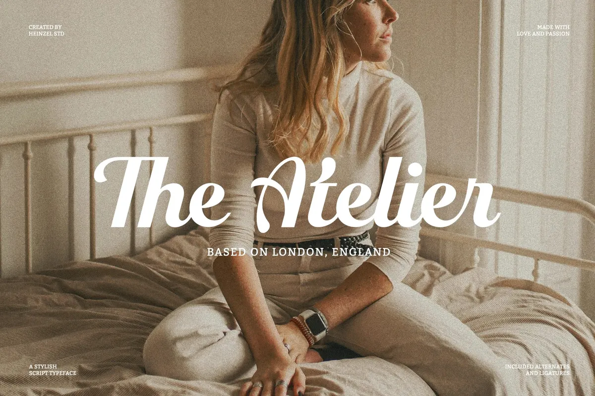Sacrifice - Retro Script Font