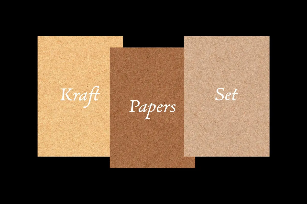 Kraft Paper Textures Vol. 2