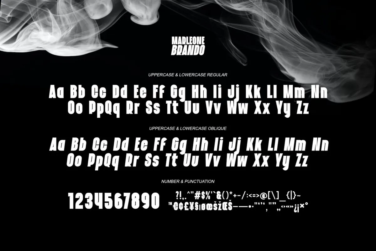 Marleone Brando - Condensed Sans