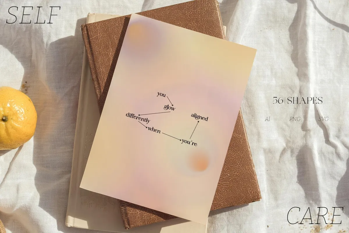 Self-Care Aesthetic — Mixed Media Collection
