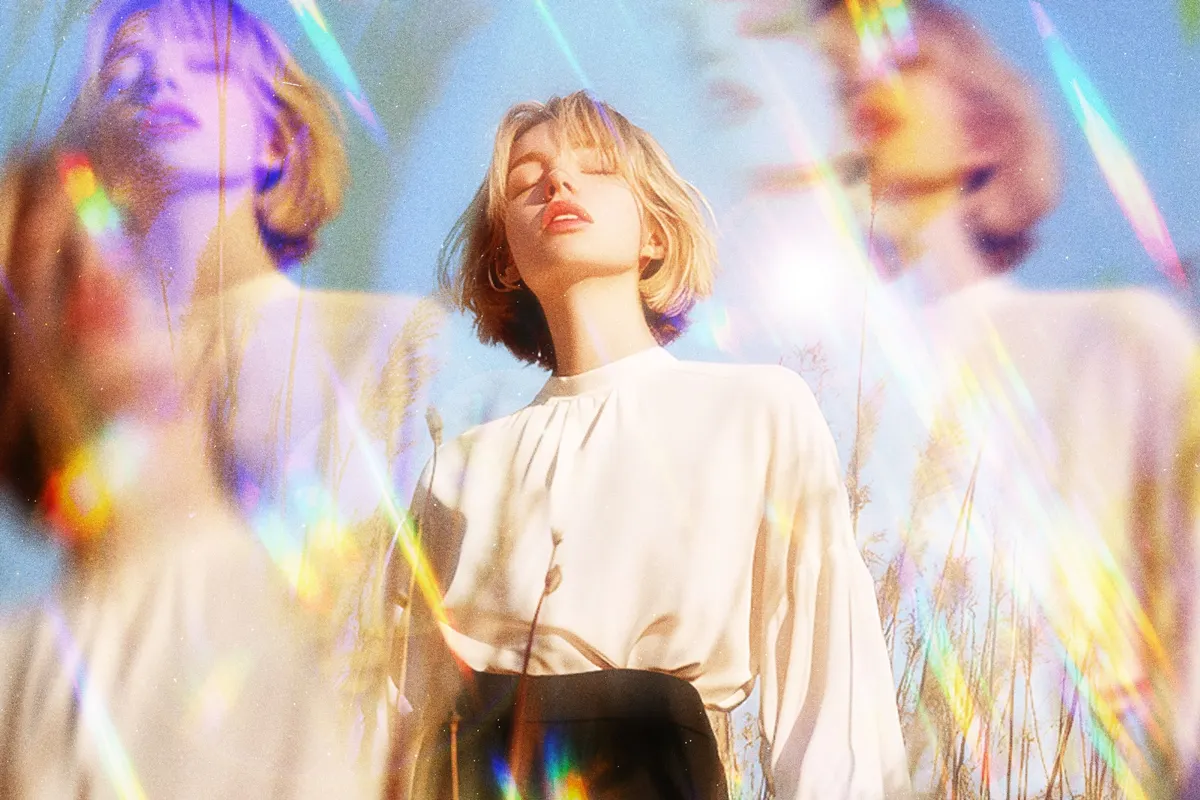 Crystal Prism Photo Effect