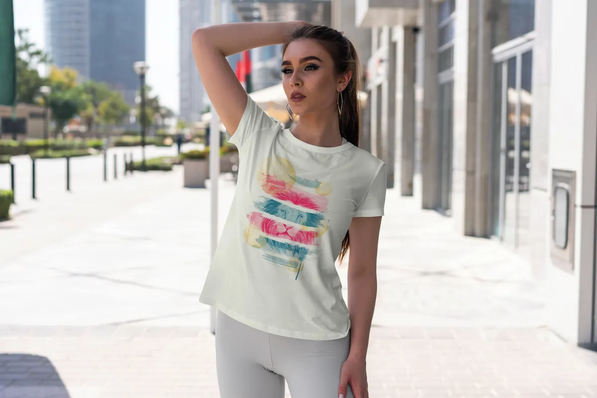 Women T-Shirt Mockup Set